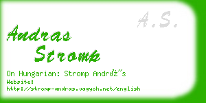 andras stromp business card